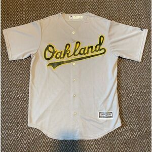 Oakland A’s Athletics away jersey size Medium Majestic MLB